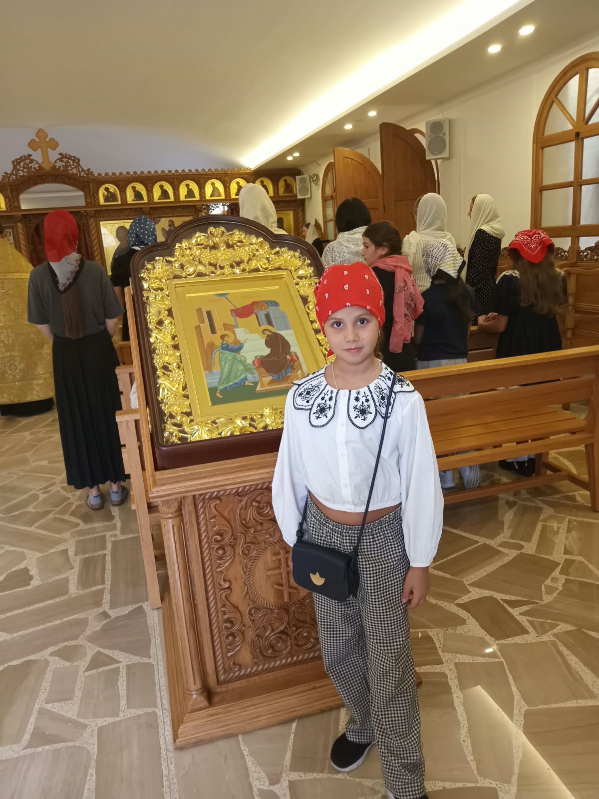 Молебен на начало учебного года в Воскресной школе Подворья