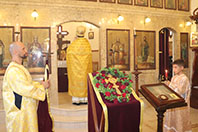 Божественная литургия в Неделю 15-ю по Пятидесятнице, по Воздвижении