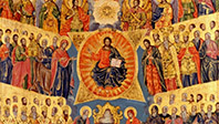 Божественная литургия в Неделю 1-ю по Пятидесятнице, Всех святых