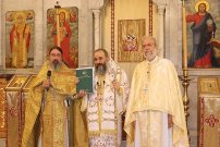 Божественная литургия в Неделю 2-ю по Пятидесятнице, Всех святых в Земле Русской просиявших. 50-летие митрополита Захлейского и Баальбекского Антония