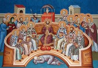 Божественная литургия в Неделю 7-ю по Пятидесятнице и день памяти святых отцов шести Вселенских Соборов