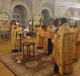 Воскресное всенощное бдение накануне праздника Новомучеников и исповедников Церкви Русской