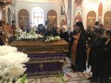Настоятель Подворья принял участие в отпевании Анжель Сайкали