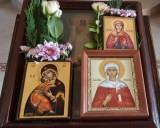 Божественная литургия в день празднования Сретения Владимирской иконы Божией Матери и в день памяти св.мчч. Адриана и Наталии