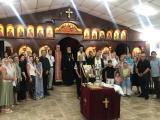 Водосвятный молебен перед началом реставрации храма Благовещения Пресвятой Богородицы в Жаль Эль Диб