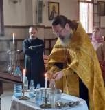 Водосвятный молебен и панихида в субботу седмицы 19-й по Пятидесятнице