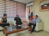 Состоялась встреча архимандрита Филиппа с новым директором Русского дома в Бейруте Сорокиным Александром Анатольевичем