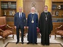 Представитель Русской Православной Церкви был принят Патриархом Киликийским Арамом I