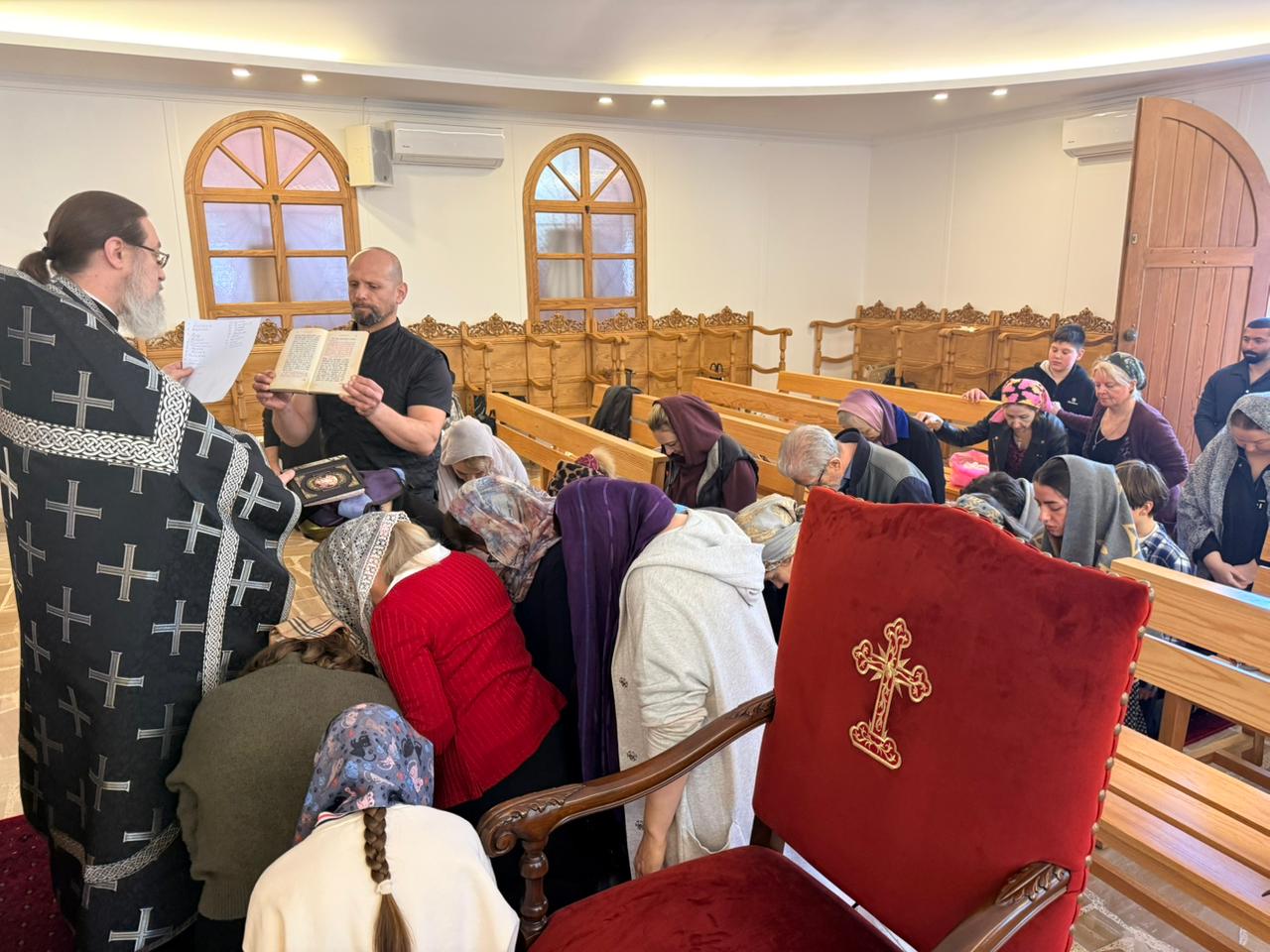 Богослужения Страстной седмицы