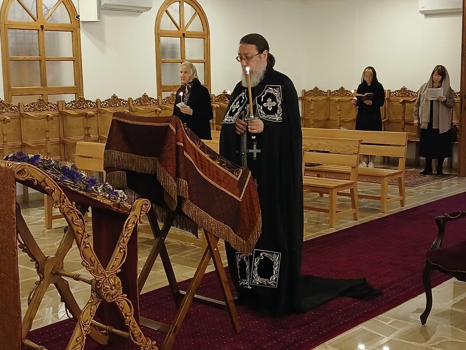 На Подворье прошли богослужения Первой седмицы Великого поста